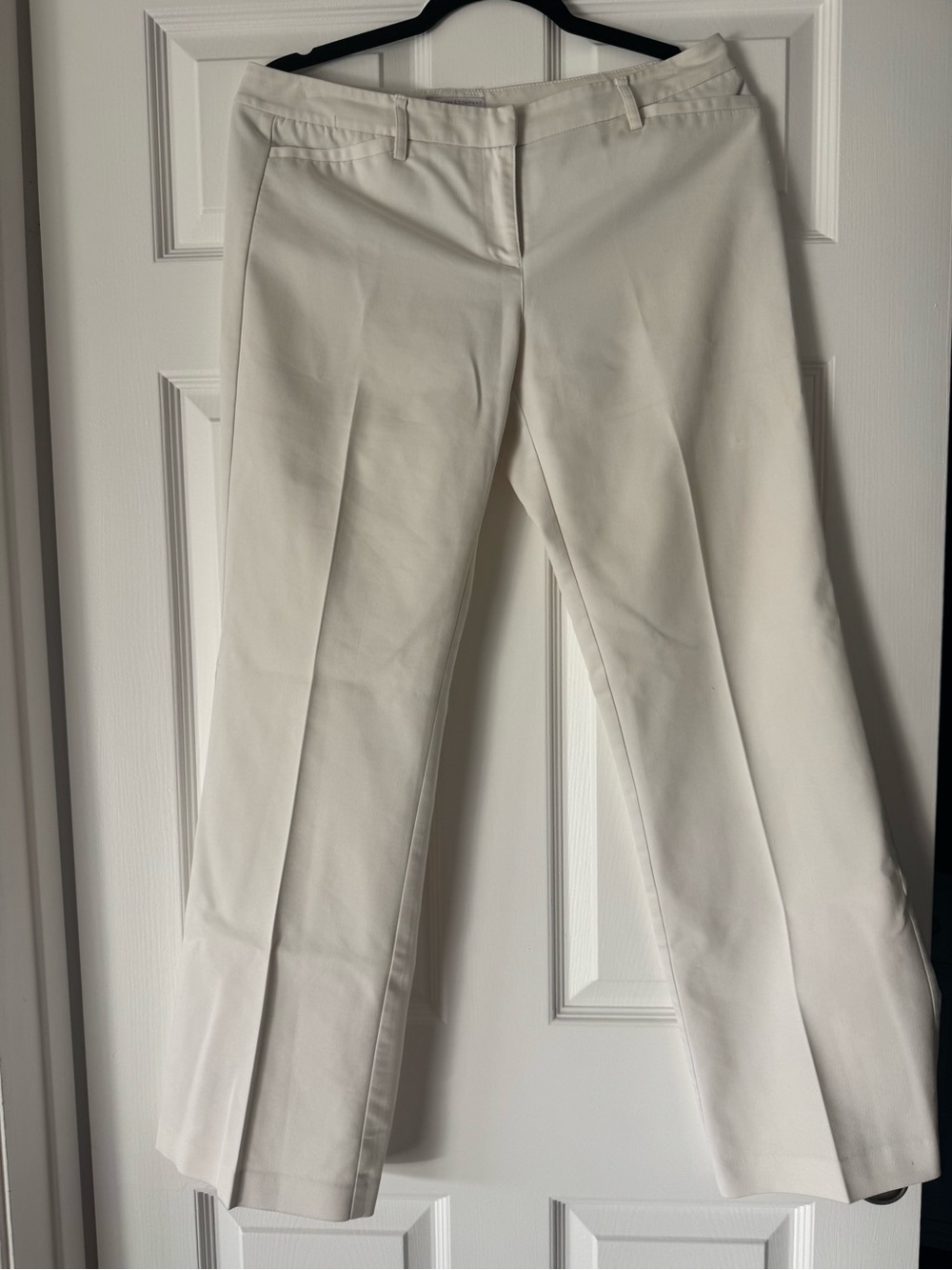 New York & Company White Stretch Dress Pants